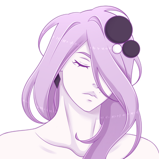 Irim ☆ Pronouns: he/him ☆ Sexuality: gay ☆ Birthday: 13th of July ☆ Sign: cancer ☆ Personality: calm ☆ Family: -Hertsa (sister) ☆ Partner: Morty ☆ Favorite color: violet